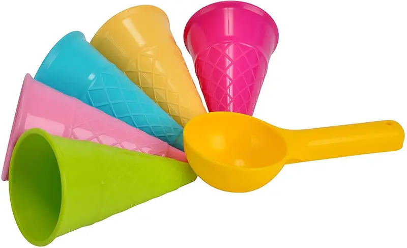 Busta 5 Coni Gelato + Paletta