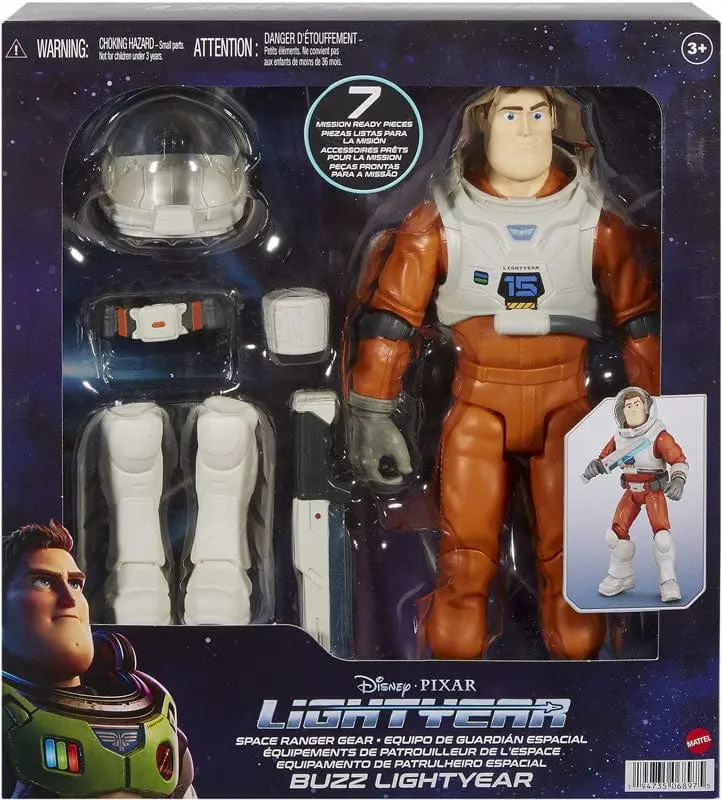 Buzz Lightyear personaggio 30 cm Space Ranger con Accessori
