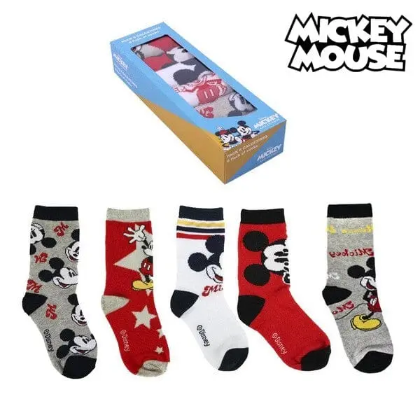 Calzini Topolino (5 Paia) Multicolor Misura 26/30