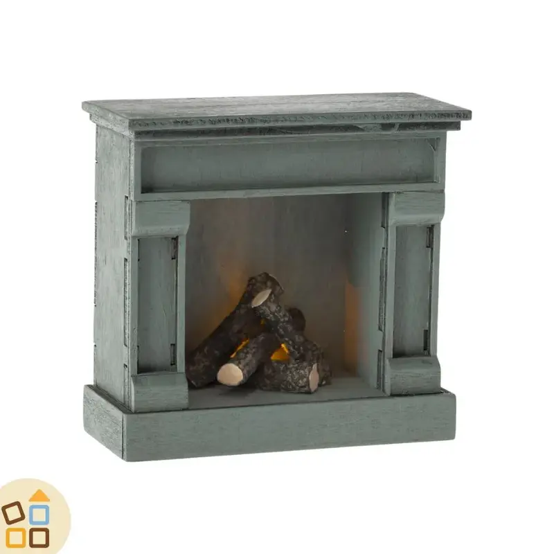 CAMINETTO IN LEGNO, BLU