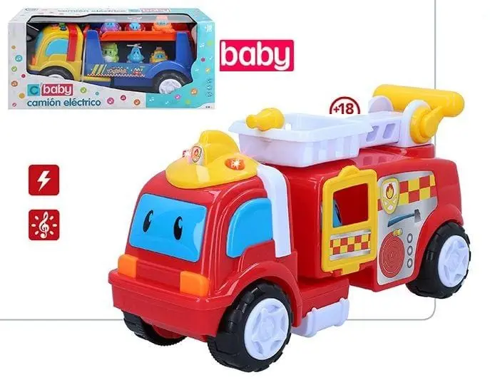 Camion dei Pompieri con Luci e Suoni +18Mesi