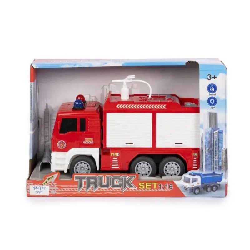 Camion dei Pompieri Luci e Suoni con Getto d'Acqua