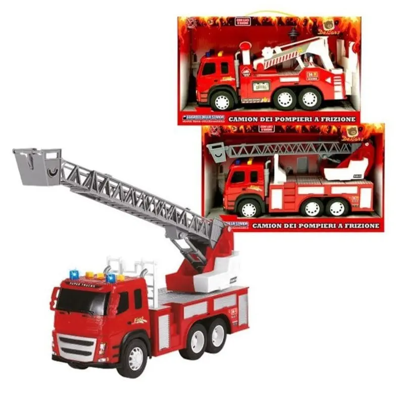 Camion dei Vigili del Fuoco - Giocattolo Pompieri con Luci e Suoni