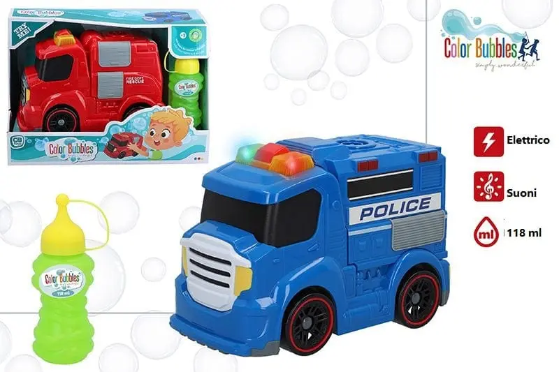 Camioncino Sparabolle | Camion Luci e Suoni