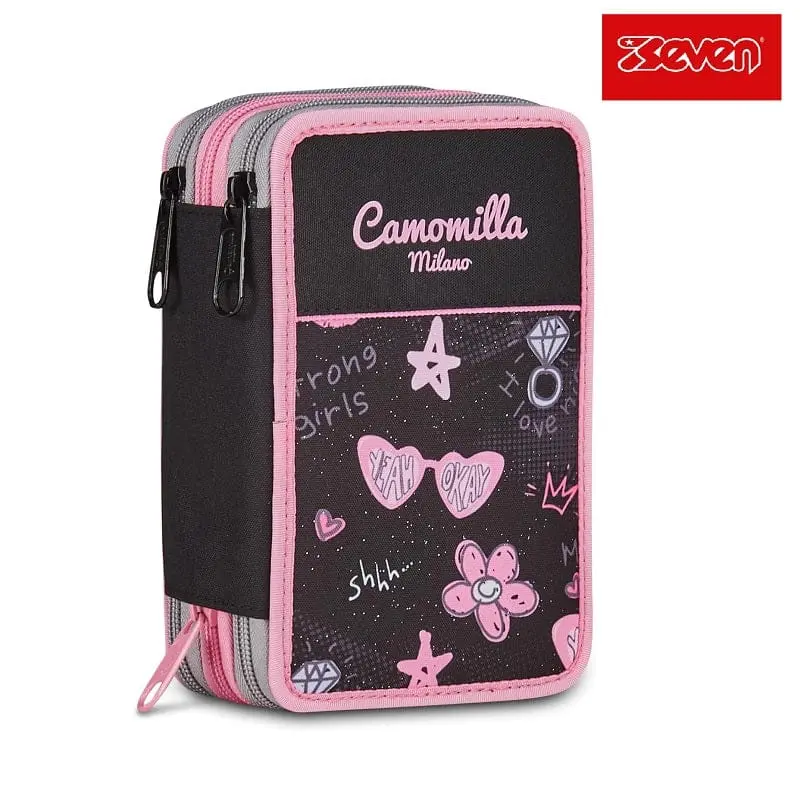 Camomilla Milano Astuccio 3 Zip completo di Accessori - Seven