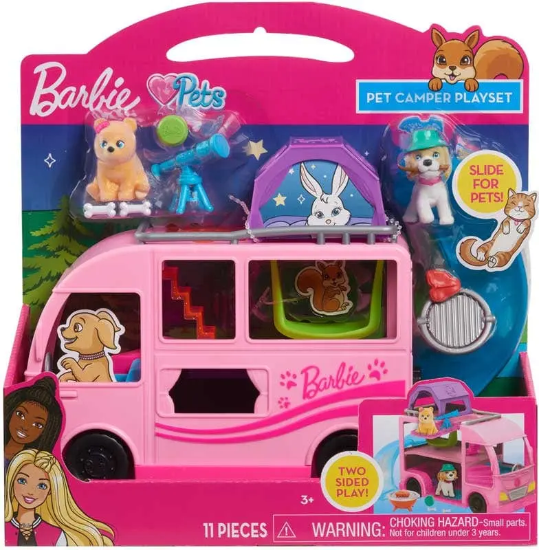 Camper dei Cuccioli di Barbie, Playset con Accessori