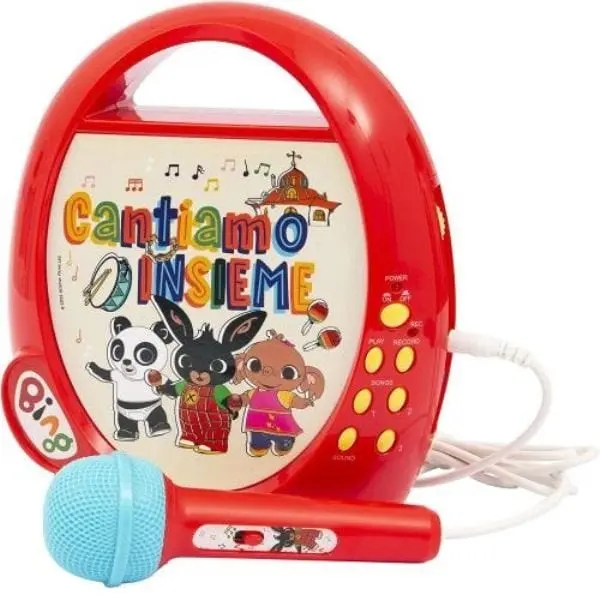 Canta Tu di Bing, Karaoke Portatile Giochi Preziosi BNG47000