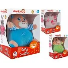 CARILLON ANIMALE DI STOFFA CM 16,5 TRY ME
