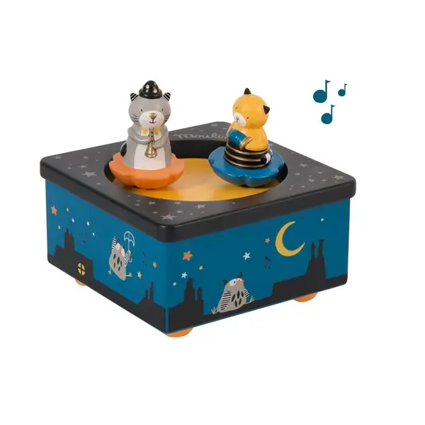 Carillon con Personaggi Moulin Roty Les Moustaches