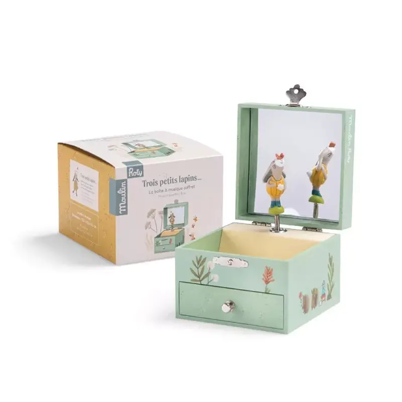 Carillon Portagioie Moulin Roty Trois Petits Lapins