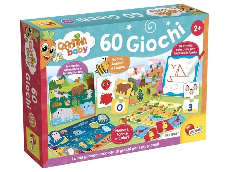 Carotina Baby 60 Giochi - Lisciani