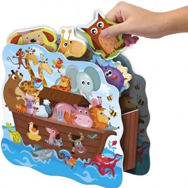 Carotina Baby Logic, Animali in 3D Lisciani
