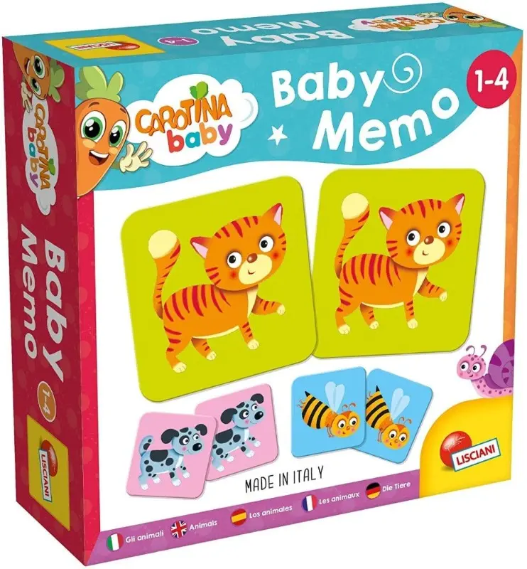 Carotina Baby Memo Animali e Cuccioli