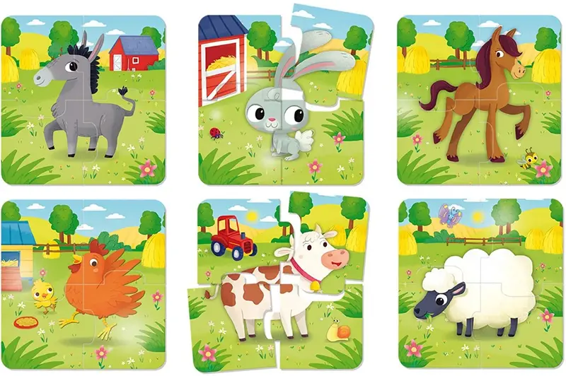 Carotina Baby Puzzle La Fattoria