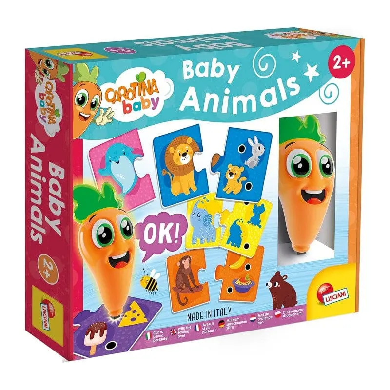 Carotina Penna Parlante Animali, Lisciani Giochi