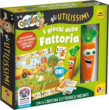CAROTINA PENNA PARLANTE GLI UTILISSIMII GIOCHI DELLA FATTORIA