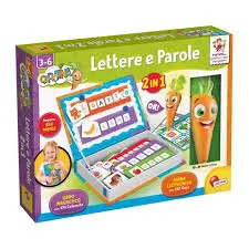 CAROTINA PENNA PARLANTE LETTERE E PAROLE 2 IN 1