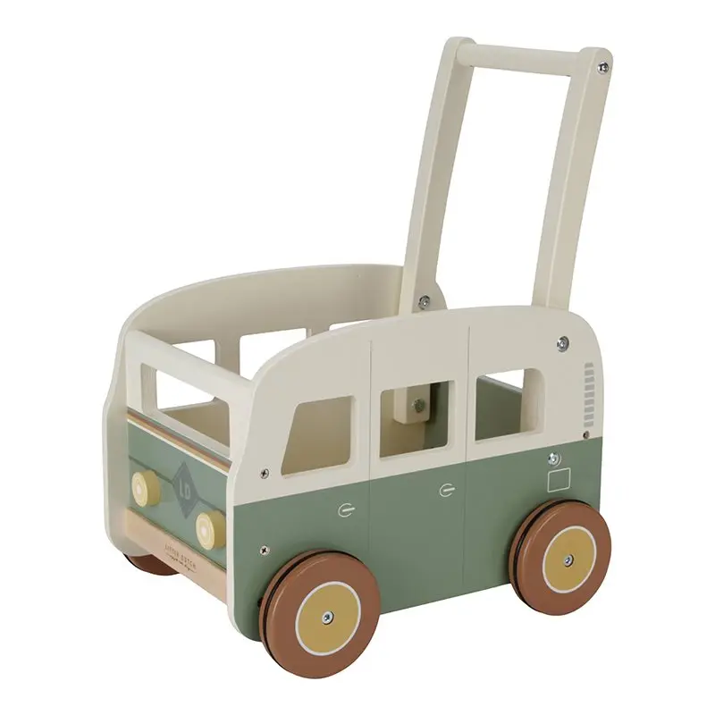 Carrellino Primi Passi Campervan Vintage Walker Wagon (LD7126)