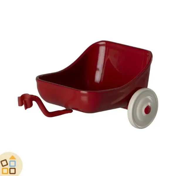 CARRELLO TRICICLO TOPO, ROSSO