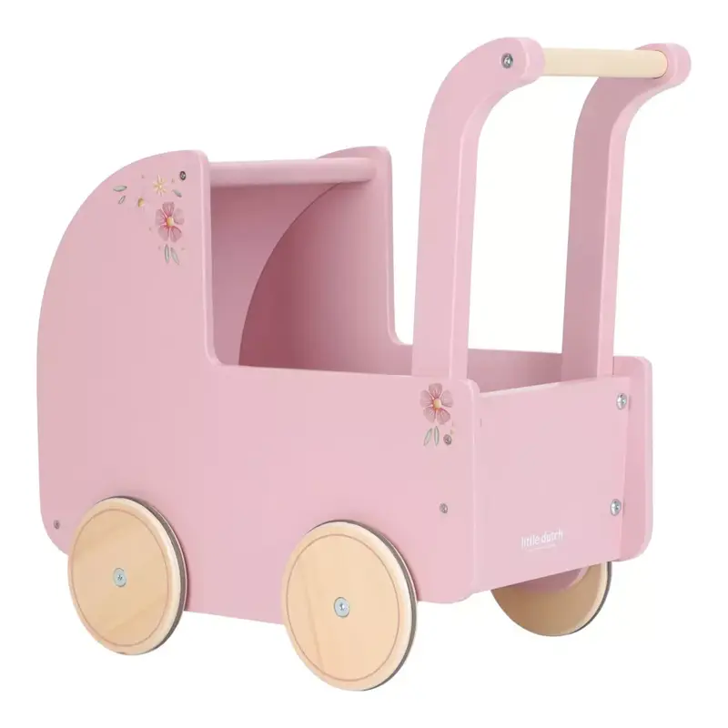 Carrozzina per Bambole in Legno Little Dutch