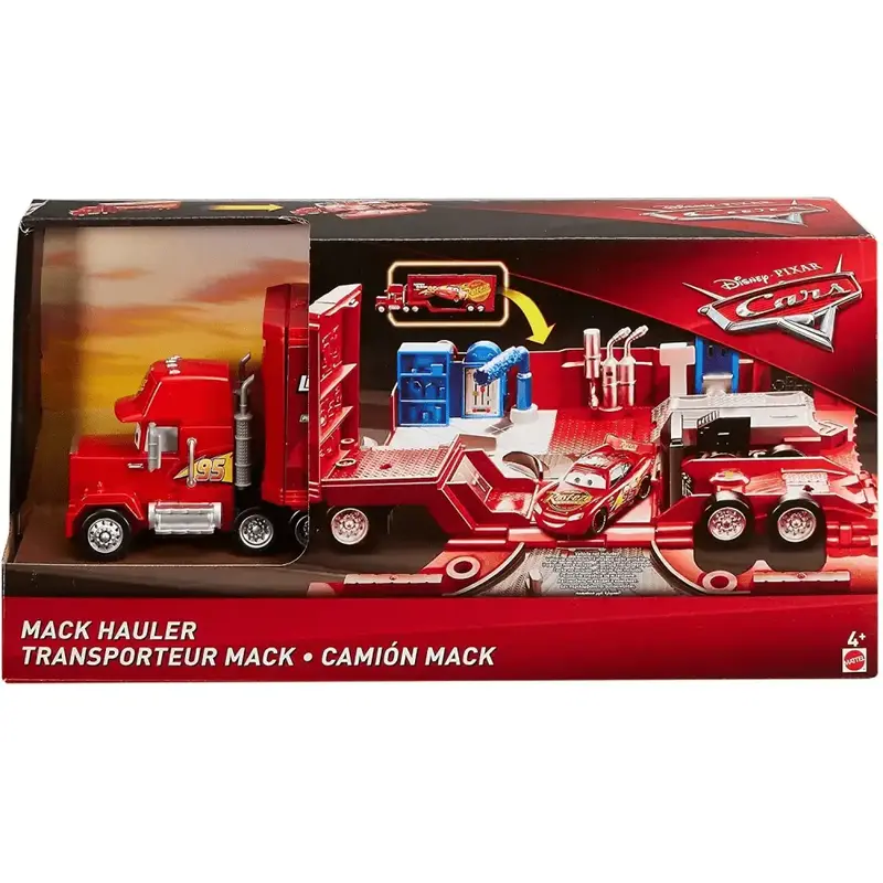 Cars playset Trasportatore Camion di Mack