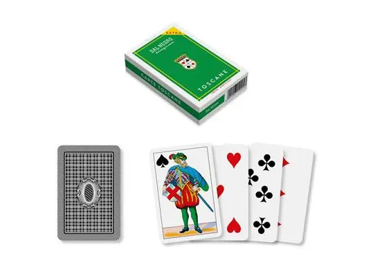 Carte da gioco Toscane dal negro
