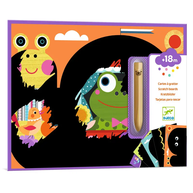 Carte Da Grattare - Animali