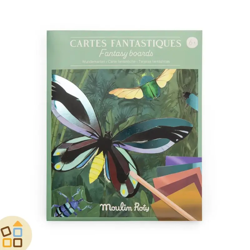 CARTE FANTASTICHE FARFALLE