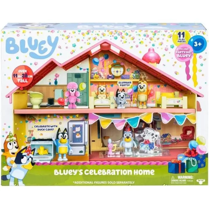 Casa di Bluey Festa di Compleanno con 11 Accessori - Giochi Preziosi