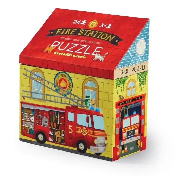 Caserma dei pompieri - Puzzle 24 pz