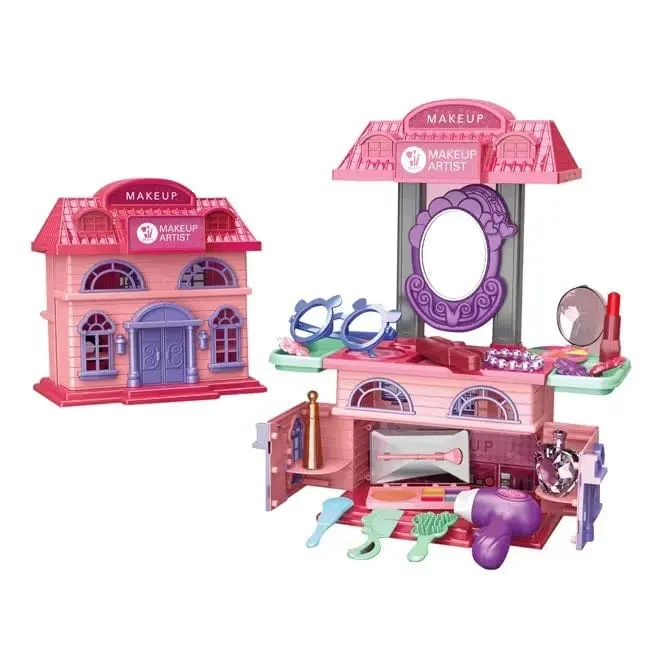 Casetta make Up 31 pezzi trasformabile in Valigia