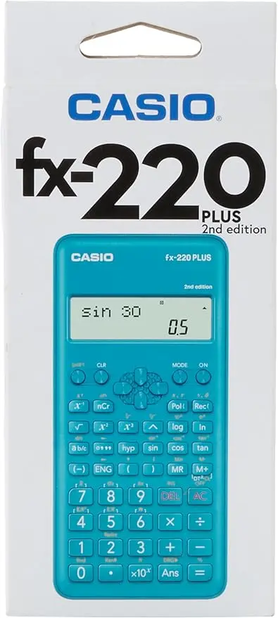Casio Fx-220Plus-2 Calcolatrice Scientifica, 181 Funzioni