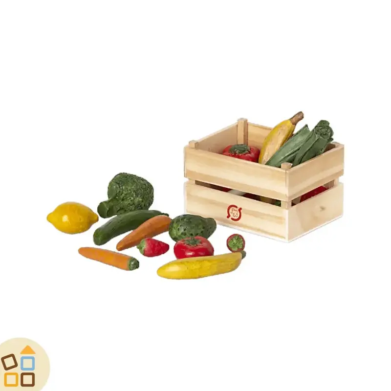 CASSETTA CON FRUTTA E VERDURA