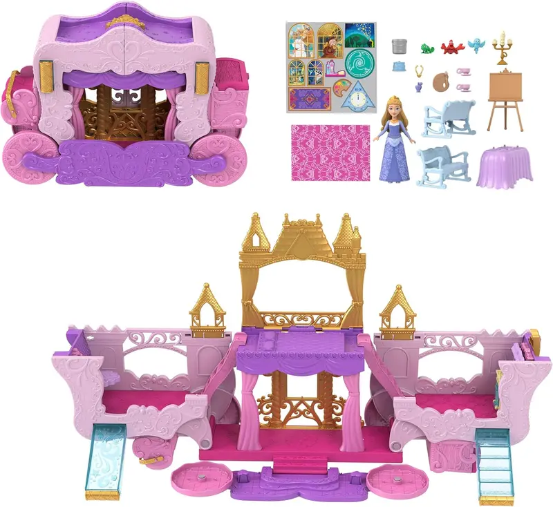 CASTELLO CARROZZA 2 IN 1 PRINCIPESSE