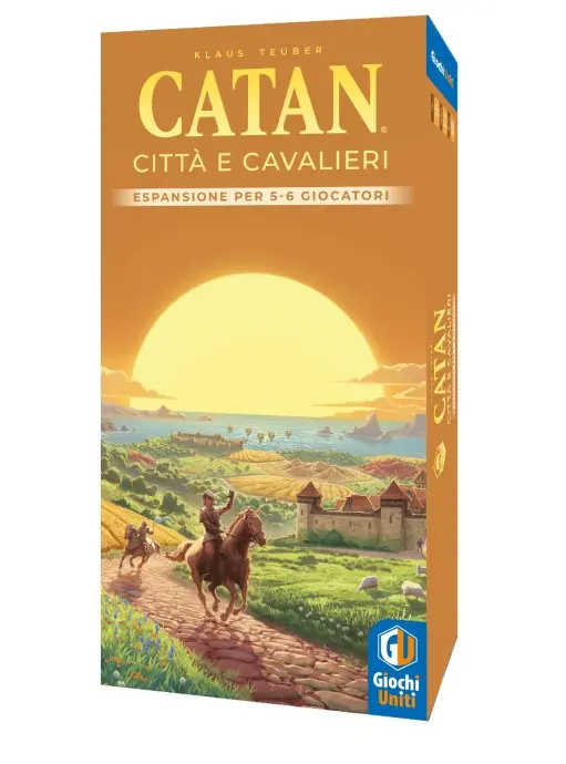 Catan - Città e cavalieri - Espansione per 5-6 giocatori