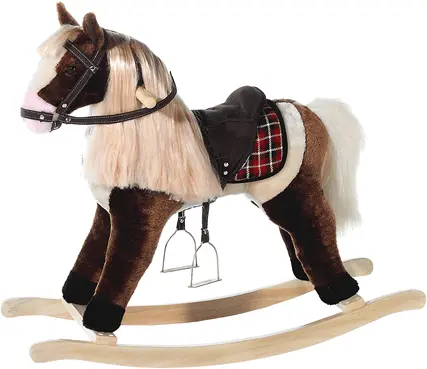 Cavallo a Dondolo in Legno Wendy