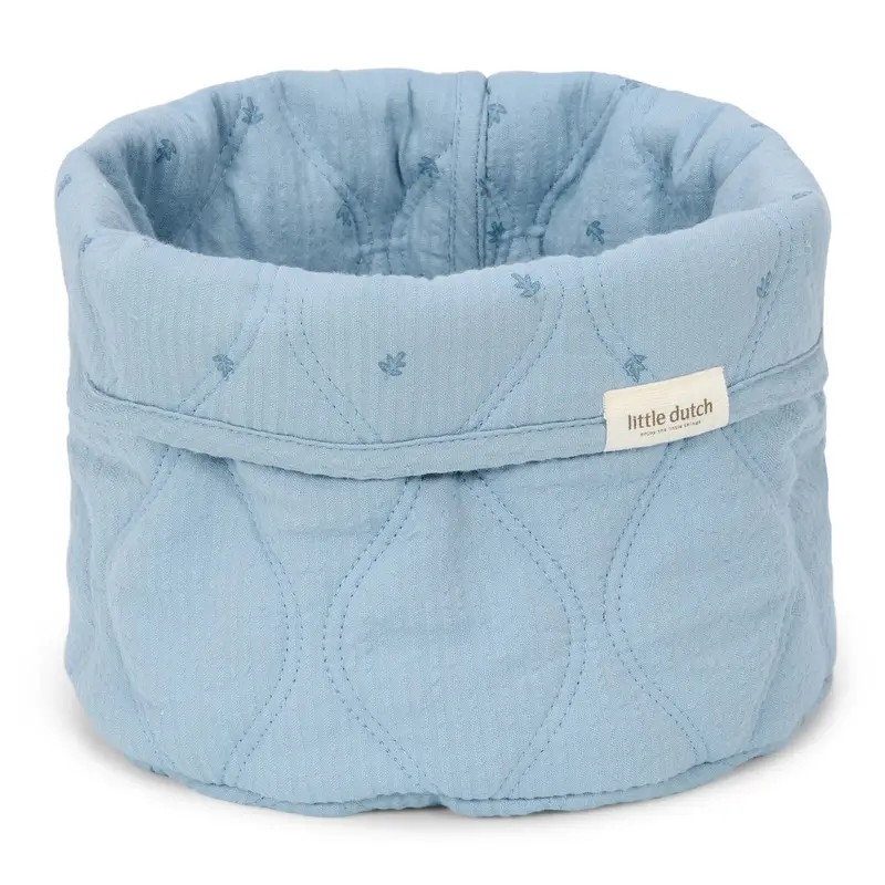 Cestino Portaoggetti Blu Pure Denim - Basket Small Blue (DE30145035)