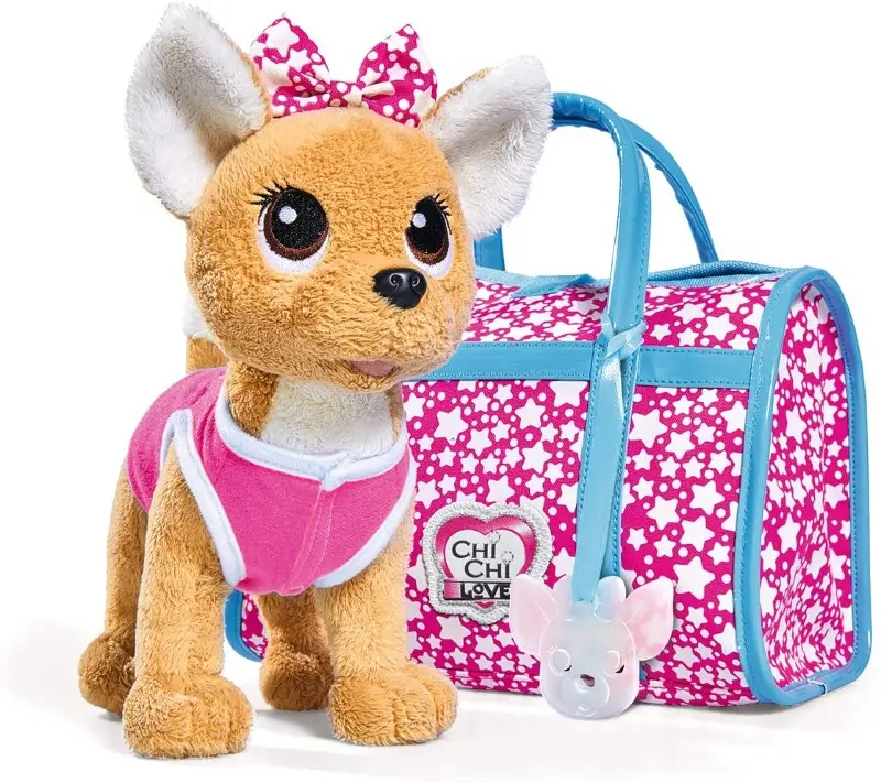Chi Chi Love Peluche Chihuahua con Borsetta Fashion