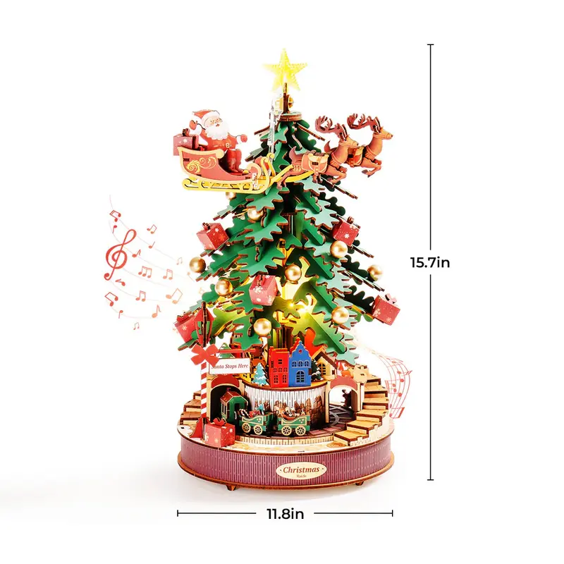 Christmas Melody Tree - Albero di Natale Puzzle 3D