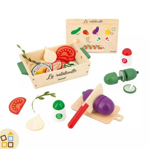 CIBO GIOCO, SET RATATOUILLE