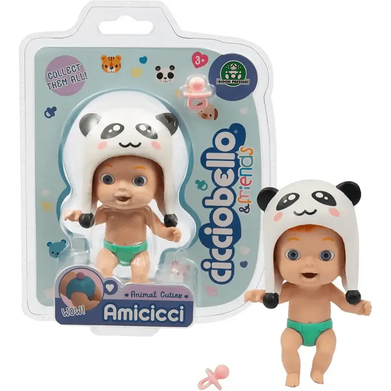 Cicciobello Amicicci Animal Cuties Ciccionick