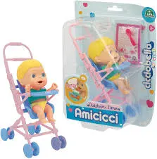 Cicciobello Amicicci Con Passeggino