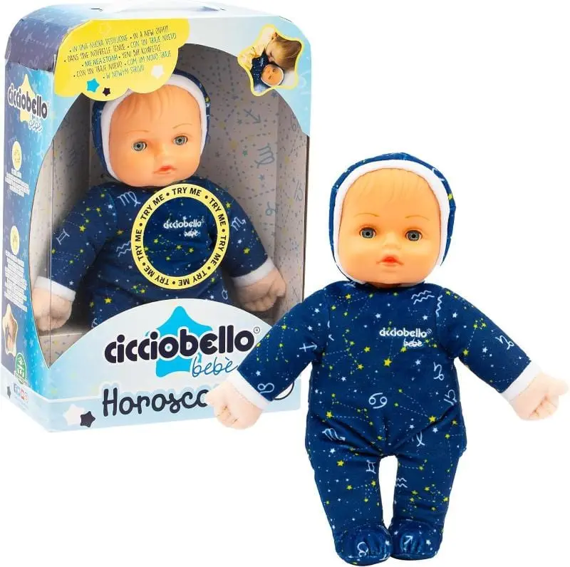 Cicciobello Bebè Oroscopo, Bambola Super Soffice 0Mesi
