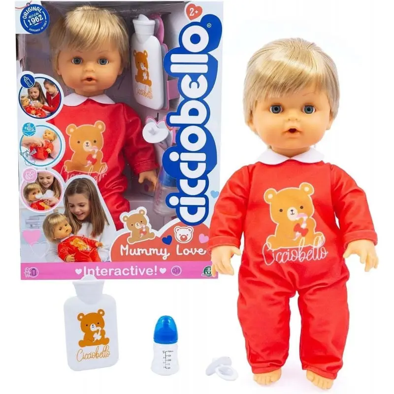 Cicciobello Mummy Love, Nuova Bambola interattiva 42cm