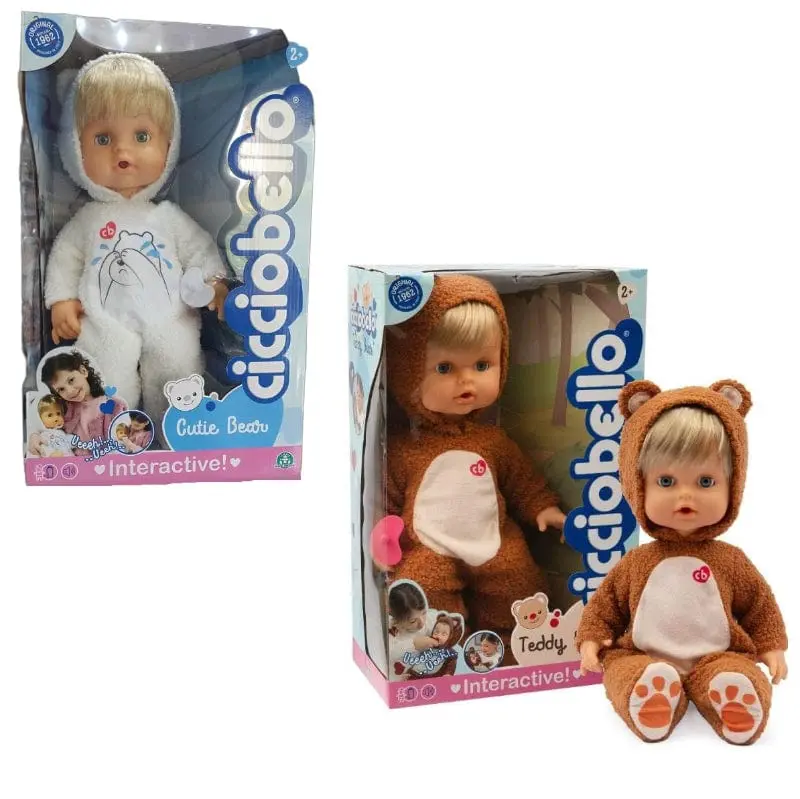Cicciobello Orsetto Cutie Bear Bambola Interattiva 42cm