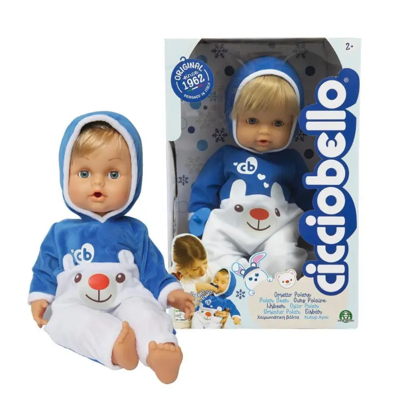 Cicciobello Orsetto Polare - Bambolotto 42cm