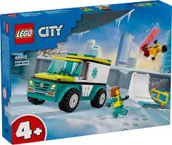 CITY AMBULANZA EMERG.SNOWBOARDER 60403