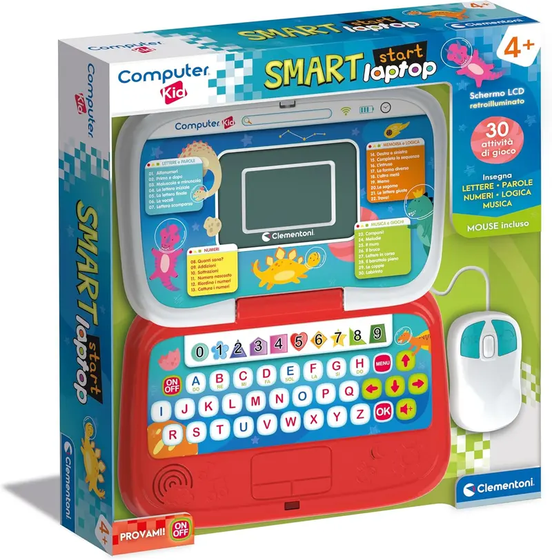 Clementoni - Computer Kid Smart Laptop Educativo