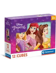 Clementoni- Disney Princess Princess-12 Pezzi