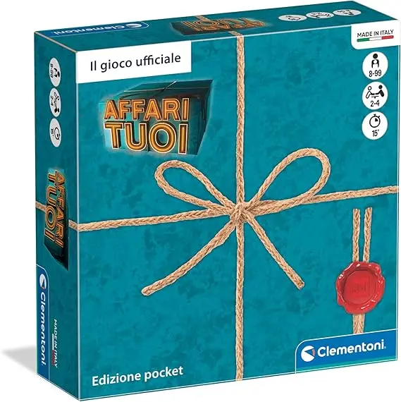 Clementoni Giochi da Tavolo - Affari Tuoi RAI Pocket